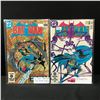Image 1 : LOT OF 2 BATMAN COMICS #360-361 1ST SAVAGE SKULL - DC COMICS