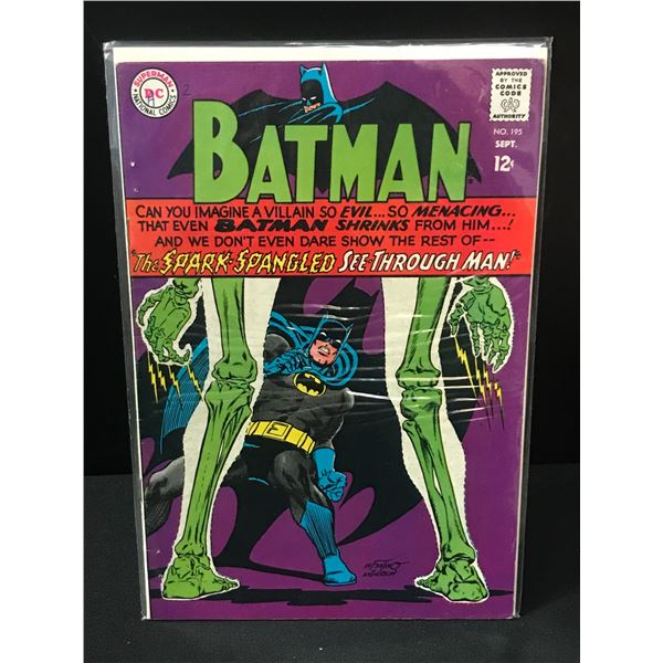 BATMAN #195 - DC COMICS