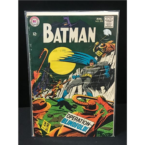 BATMAN #204 - DC COMICS