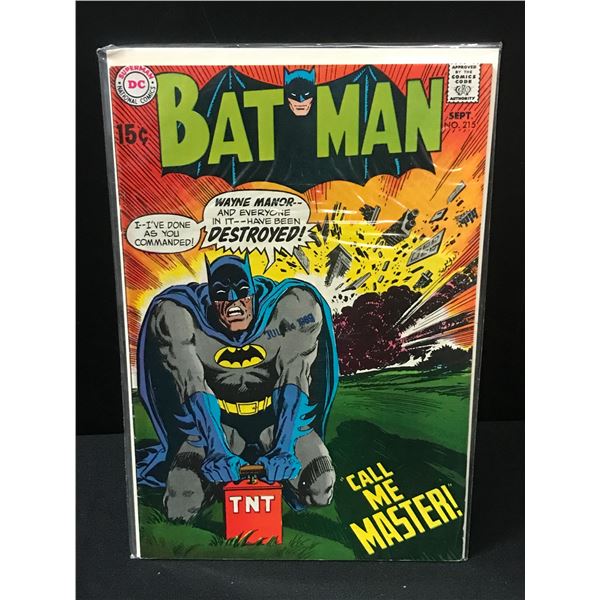 BATMAN #215 - DC COMICS