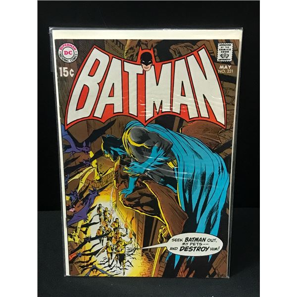 BATMAN #221 - DC COMICS
