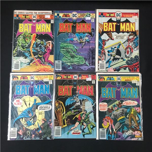 LOT OF 6 BATMAN COMICS #275-280 - DC COMICS