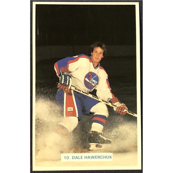1982-83 WINNIPEG JETS POSTCARDS - DALE HAWERCHUK
