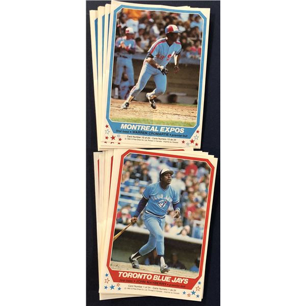 1982 O-PEE-CHEE BASEBALL INSERT POSTERS SET