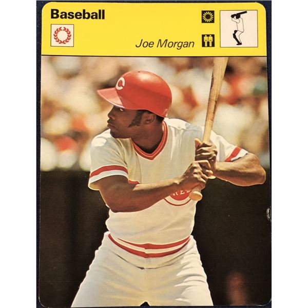 1978 SPORTSCASTER JOE MORGAN (HOF)