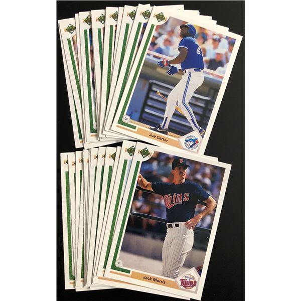 1991 UPPER DECK BASEBALL COLLECTION - 25 CARDS