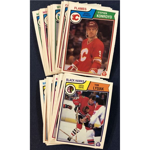 1983-84 O-PEE-CHEE NHL HOCKEY COLLECTION (25)