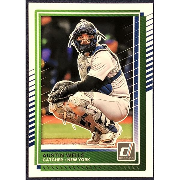 2025 DONRUSS AUSTIN WELLS ROOKIE CARD