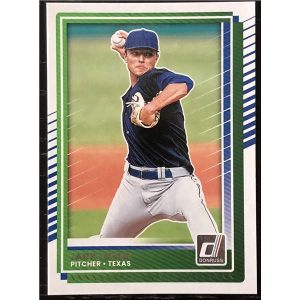 2025 DONRUSS JACK LEITER ROOKIE CARD
