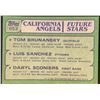 Image 2 : 1982 TOPPS TOM BRUNANSKY ROOKIE CARD