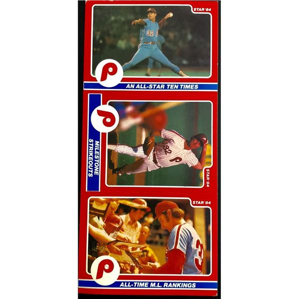 1984 STAR COMPANY STEVE CARLTON (HOF) INTACT FULL PANEL