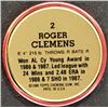 Image 2 : 1988 TOPPS COIN - ROGER CLEMENS
