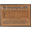 Image 2 : 1988 TOPPS KEVIN SEITZER ROOKIE CARD