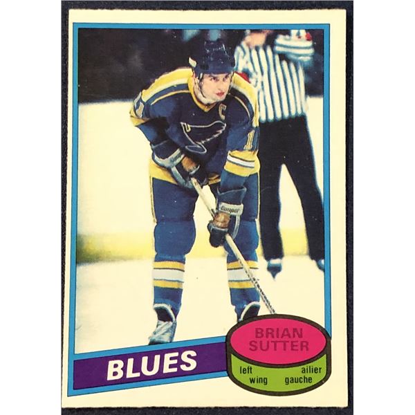 1980-81 O-PEE-CHEE BRIAN SUTTER
