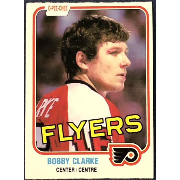1981-82 O-PEE-CHEE BOBBY CLARKE (HOF)