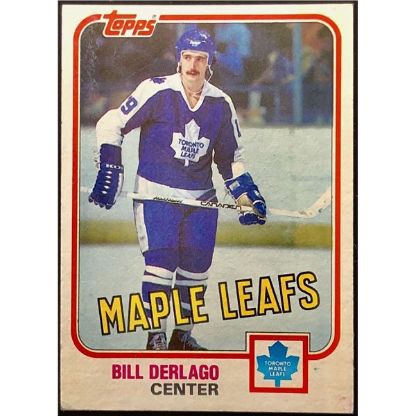 1981-82 TOPPS BILL DERLAGO