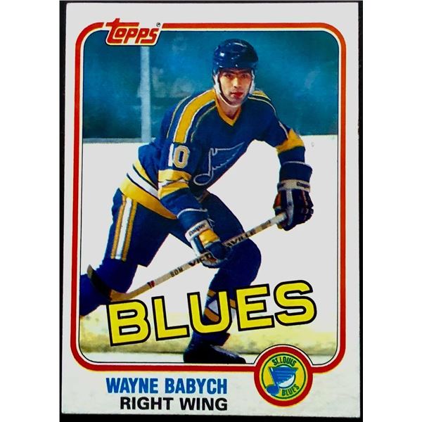 1981-82 TOPPS WAYNE BABYCH