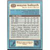Image 2 : 1981-82 TOPPS WAYNE BABYCH