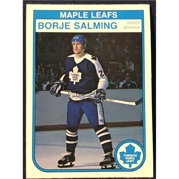 1982-83 O-PEE-CHEE BORJE SALMING (HOF)