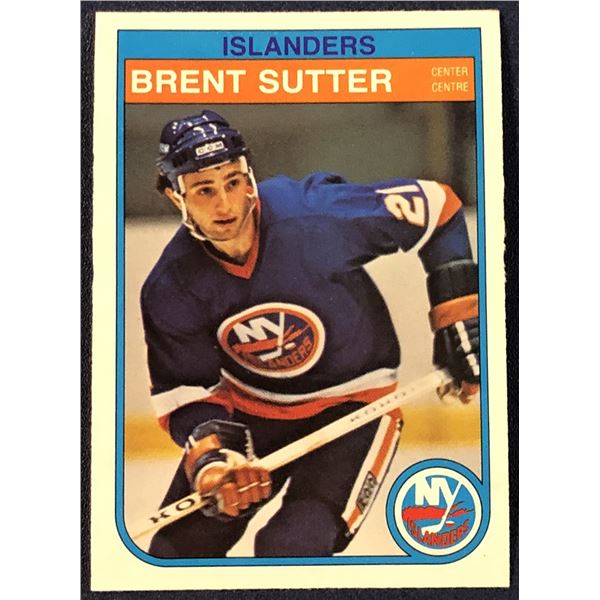 1982-83 O-PEE-CHEE BRENT SUTTER ROOKIE CARD