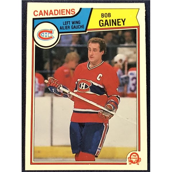 1983-84 O-PEE-CHEE BOB GAINEY (HOF)