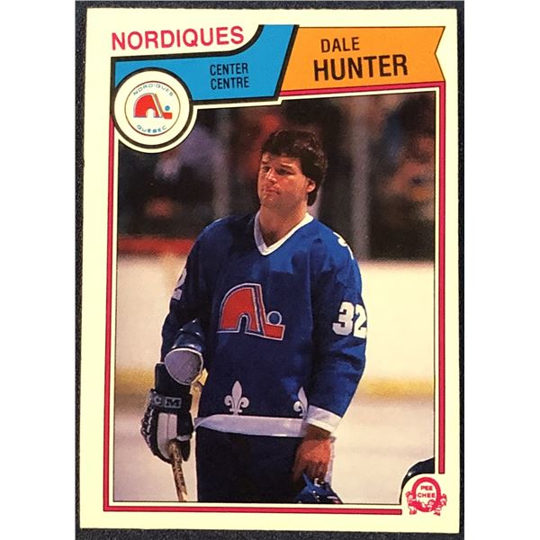 1983-84 O-PEE-CHEE DALE HUNTER