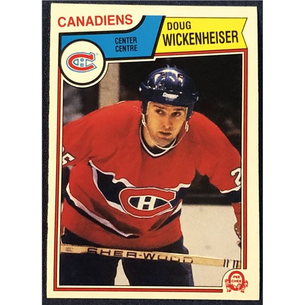 1983-84 O-PEE-CHEE DOUG WICKENHEISER