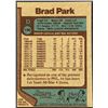 Image 2 : 1977-78 TOPPS BRAD PARK (HOF)