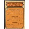 Image 2 : 1974-75 TOPPS STANLEY CUP FINALS