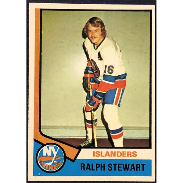 1974-75 TOPPS RALPH STEWART ROOKIE CARD