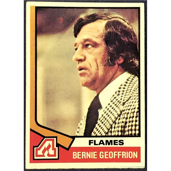 1974-75 TOPPS BERNIE GEOFFRION (HOF)