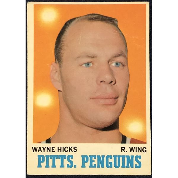 1970-71 O-PEE-CHEE WAYNE HICKS
