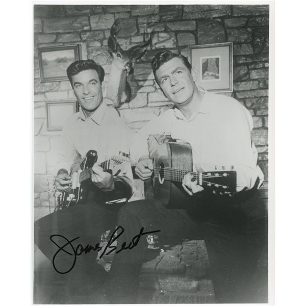 Ride Lonesome James Best signed photo
