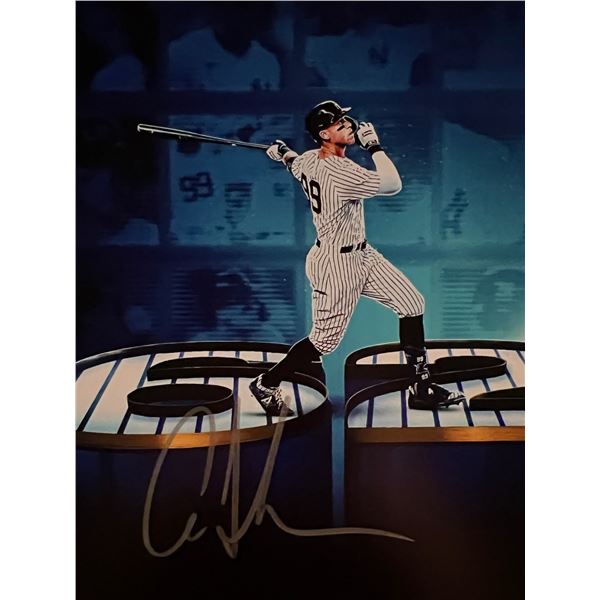 NY Yankees Aaron Judge signed photo