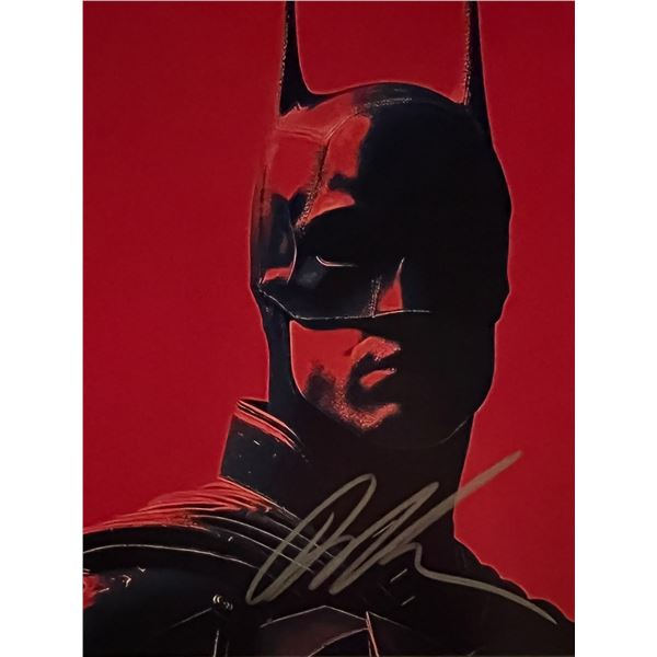 The Batman Robert Pattinson signed photo