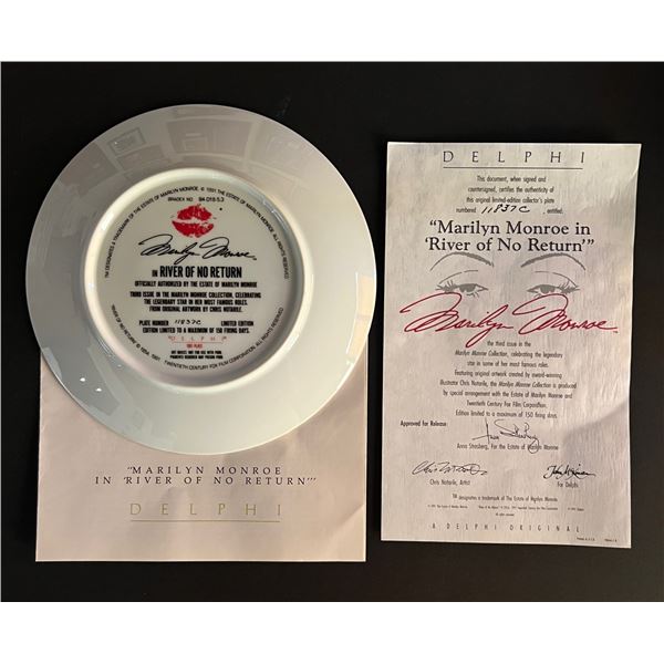 1990 Delphi limited edition Marilyn Monroe Collectable Dish