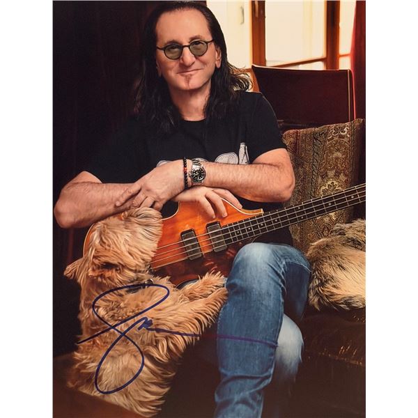 Rush Geddy Lee signed photo