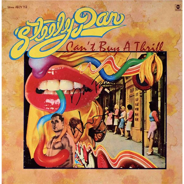 Steely Dan signed Canâ€™t Buy A Thrill album