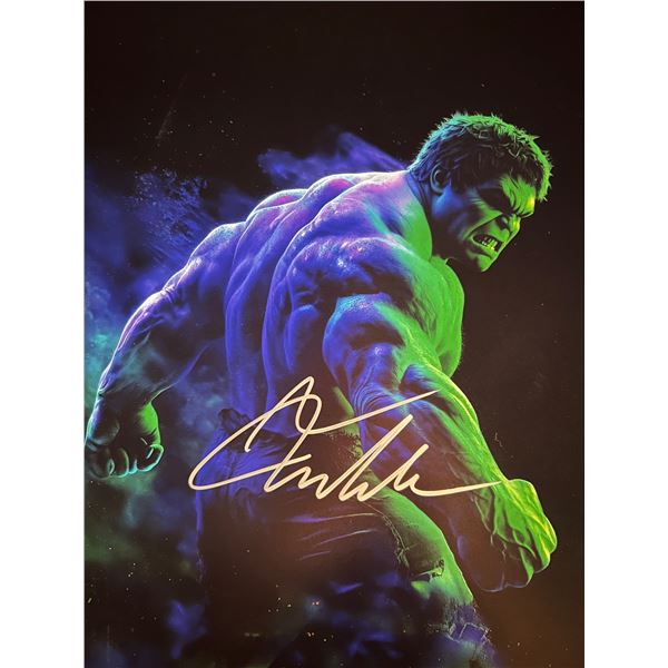 The Hulk Mark Ruffalo signed photo