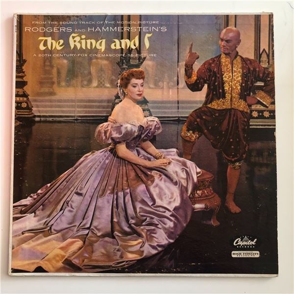 Yul Brynner The King and I signed Sound Track
