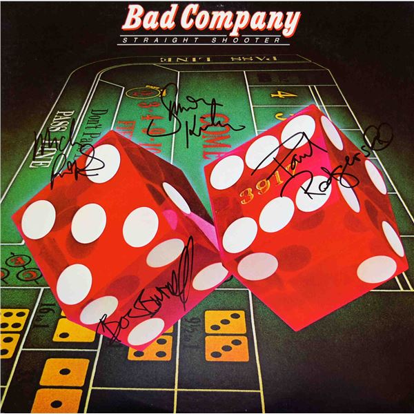 Bad Company signed Straight Shooter album