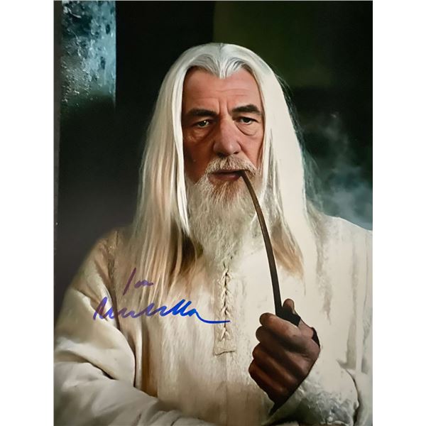 Lord of the Rings Ian McKellen signed photo
