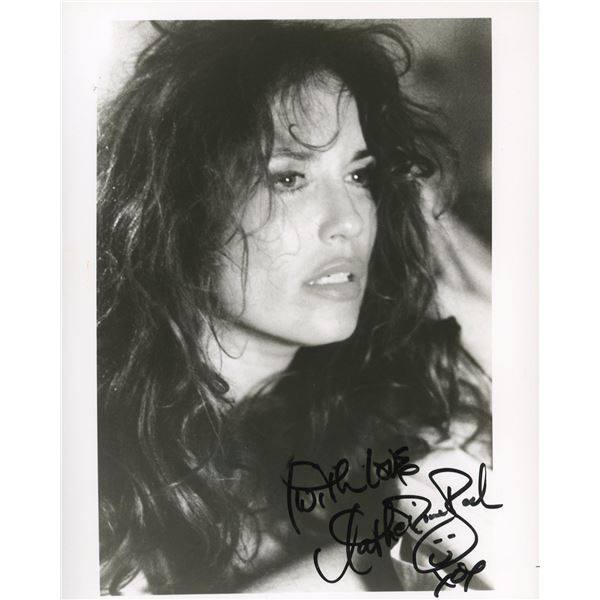 Catherine Bach signed Midnight Man photo