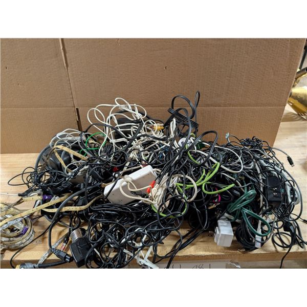 Lot of Misc. Cords As Shown