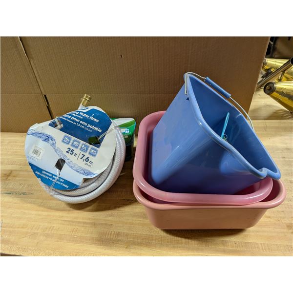 Never Used 5/8" Drinking Water Hose and Etc.