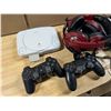 Image 2 : Lot of PlayStation Related Items (PS1 w/ Controller (no Cords/Not Tested)  Headphones, and PS4 w/ Co