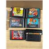 Image 4 : (4) N64 Cartridges, and (6) Sega Genesis Game Cartridges