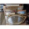 Image 1 : Pallet of Picture Frames, Framed Pictures, and etc.
