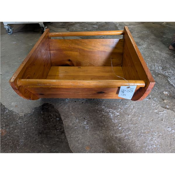 Vintage Wood (2) Handle Cradle Possibly