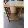 Image 4 : (2) Wooden Desks (1) Damaged on Back Corner 29"x51"x24"